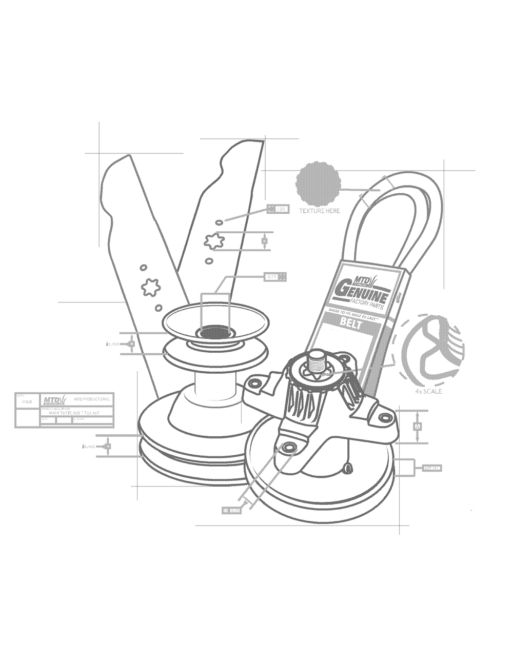 .Quick Reference Diagram and Parts List for XT1-LT46EFI (13B9A1CN010)(2021) Cub Cadet Lawn Tractor
